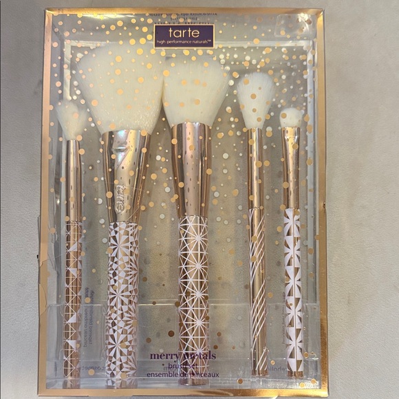 Tarte Gold and White Brush Collection - Picture 2 of 2